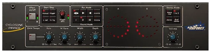 Universal Audio Dytronics Cyclosonic Panner interface