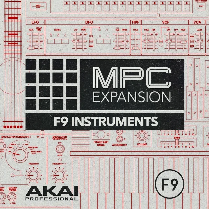 Akai F9 Instruments MPC Expansion interface
