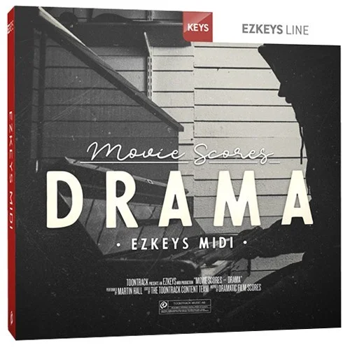 Toontrack EZkeys MIDI Movie Scores - Drama interface