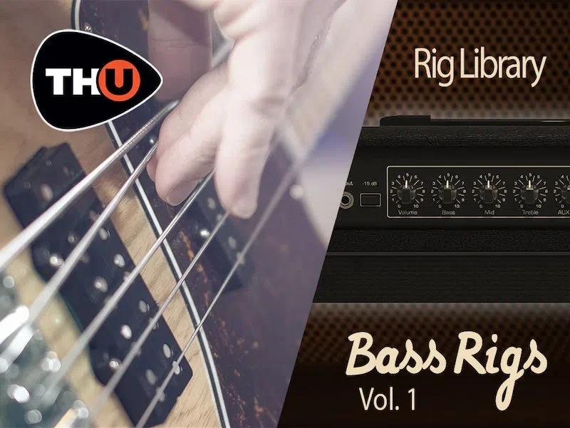 Overloud TH-U Bass Rigs Vol. 1 interface