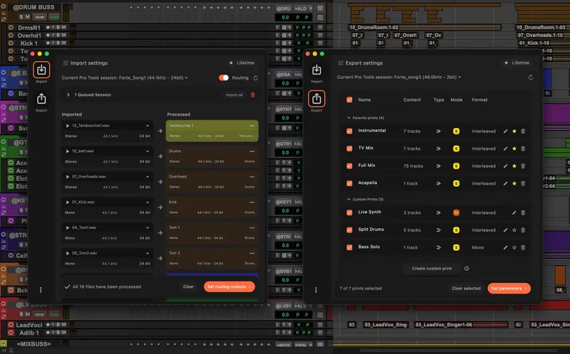 Forte AI fMusic [Lifetime License] interface