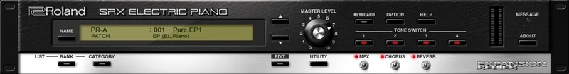 Roland SRX ELECTRIC PIANO interface