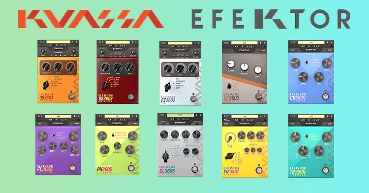 Kuassa EFEKTOR Custom Bundle interface