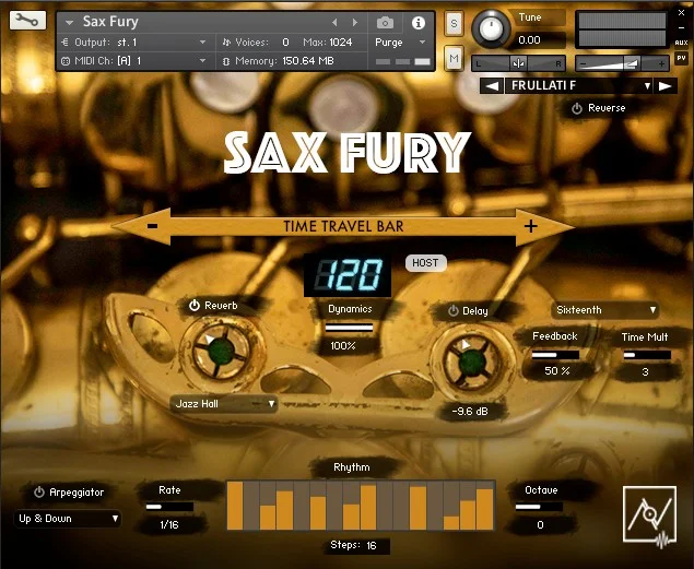Have Audio Sax Fury interface