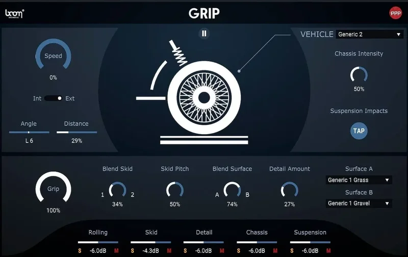 BOOM Library GRIP interface