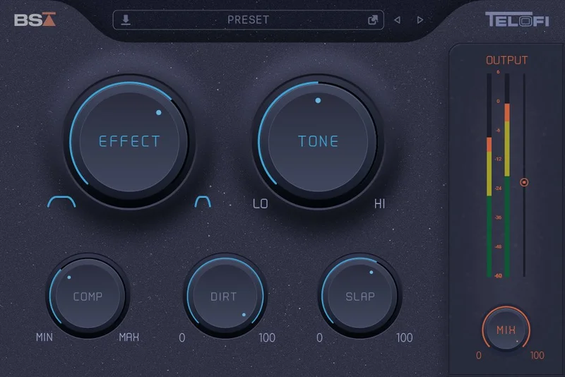 Black Salt Audio TeloFi interface