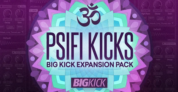 Plugin Boutique BigKick Expansion - PsiFi Kicks interface