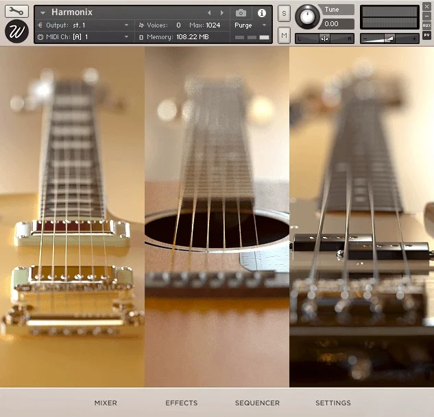 Wavesfactory Harmonix interface