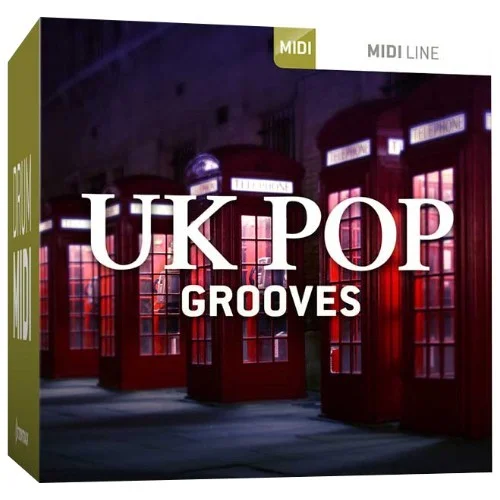 Toontrack Drum MIDI UK Pop Grooves interface