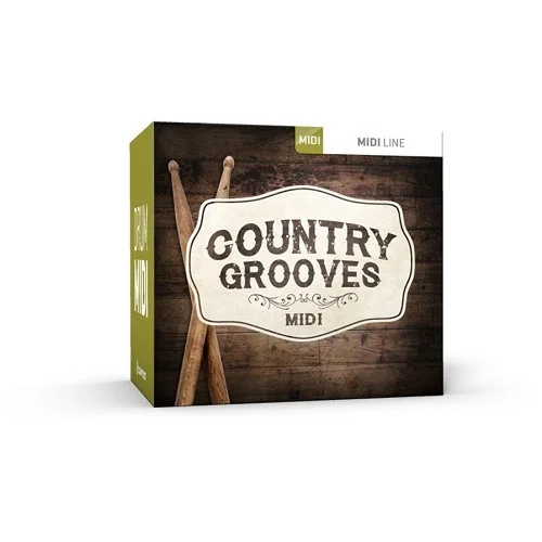 Toontrack Drum MIDI Country Grooves interface