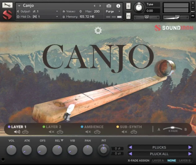 Soundiron Canjo interface