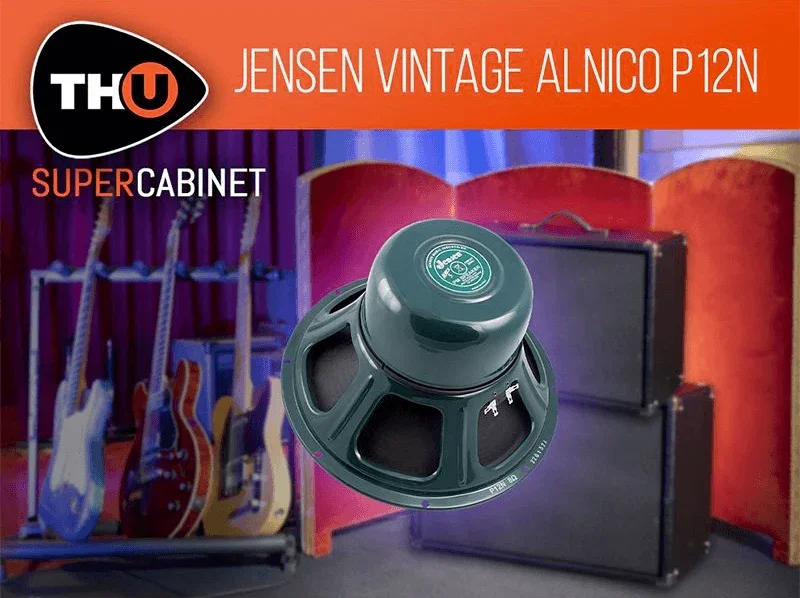 Overloud SuperCabinet Library: Jensen Vintage Alnico P12N interface