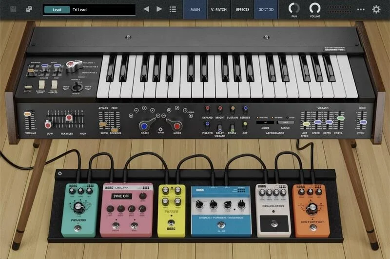 KORG miniKORG 700S interface