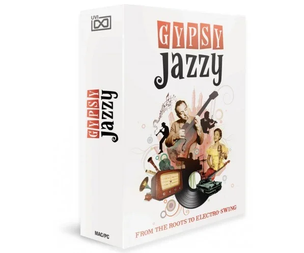 UVI Gypsy Jazzy interface