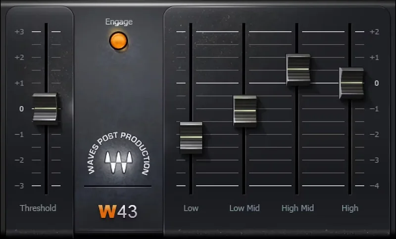 Waves W43 interface