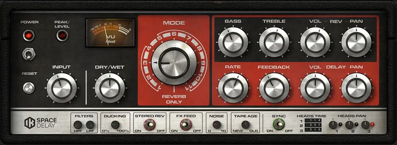 IK Multimedia Space Delay interface