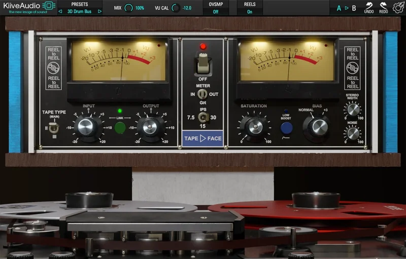 Kiive Audio Tape Face interface