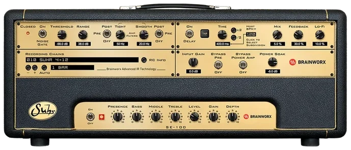 Universal Audio Suhr SE100 Amplifier interface