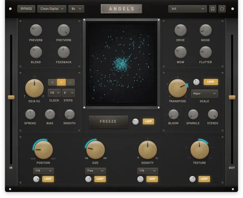 Sequins Angels interface