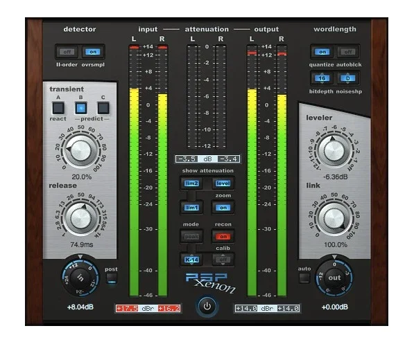 PSP Xenon interface
