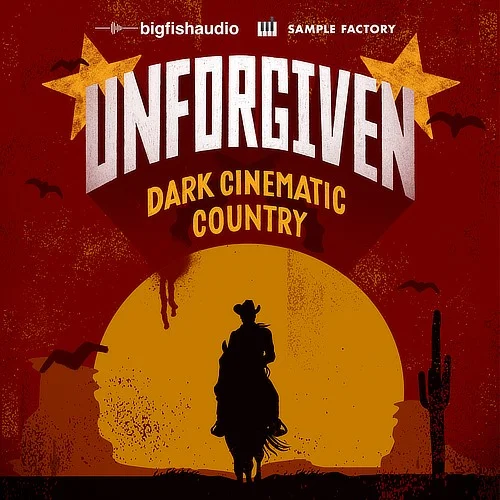 Big Fish Audio Unforgiven: Dark Cinematic Country interface