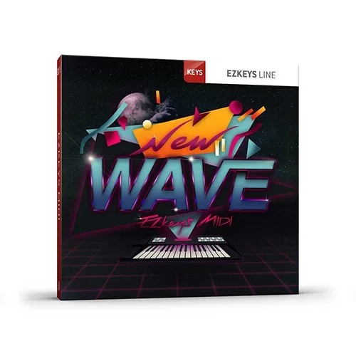Toontrack EZkeys MIDI New Wave interface
