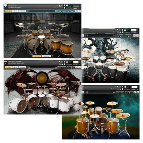 Bogren Digital Complete Drum Bundle interface