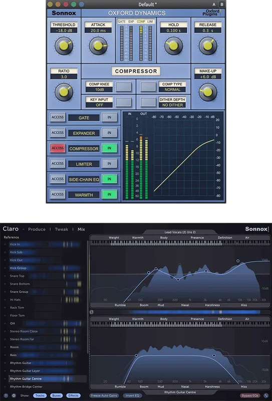 Sonnox Guitar Tone Bundle (Native) interface