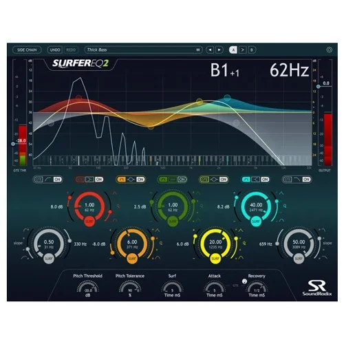 SoundRadix SurferEQ 2 interface