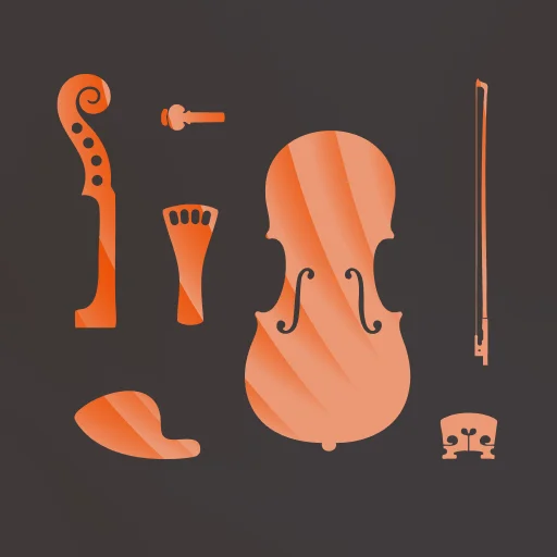 Dreamtonics Orchestral Violin 1 - Instrument Expansion for Instrument X interface