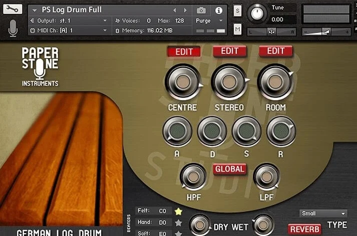 Loot Audio German Log Drum interface