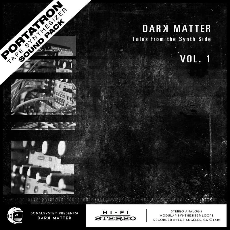 Robotic Bean Portatron Preset Pack: Dark Matter - Tales from the Synth Side Vol.1 interface
