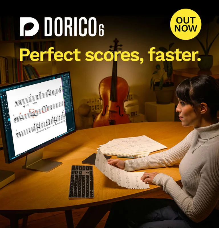 Steinberg Dorico Pro 6 interface