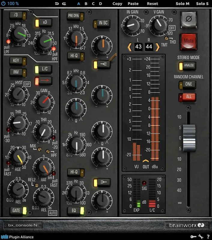 Brainworx bx_console N interface