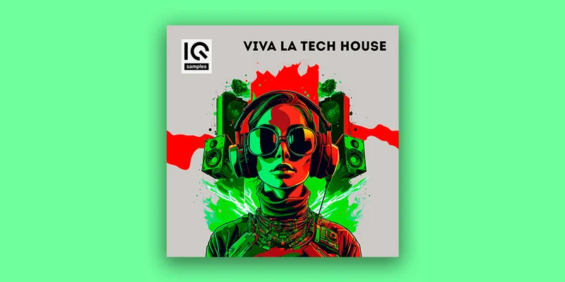 IQ Samples Viva La Tech House interface