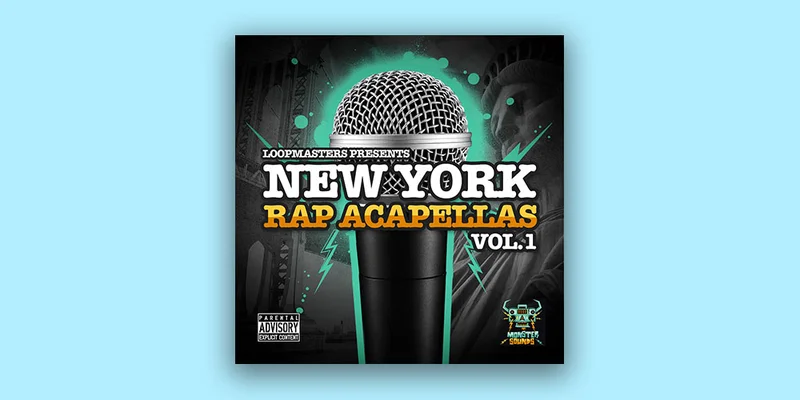 Monster Sounds New York Rap Acapellas interface