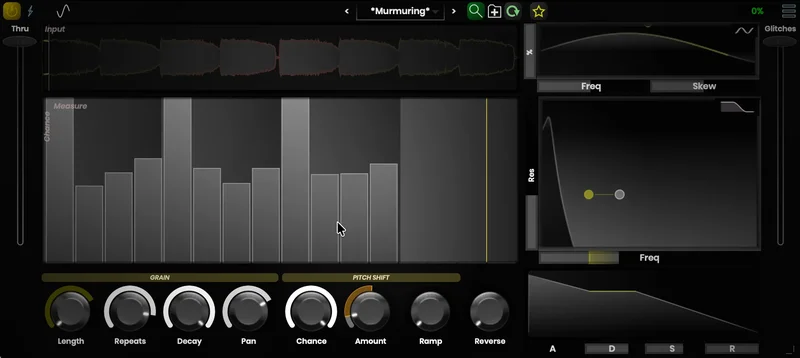 Stagecraft Glitch Machine interface
