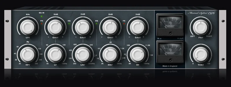 Minimal System Group Pro EQ interface