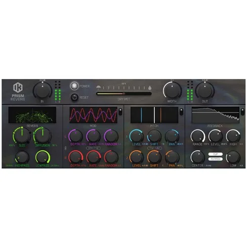 IK-Multimedia T-RackS Prism Reverb interface