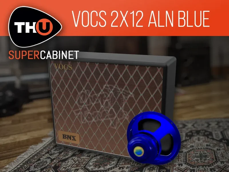 Overloud Vocs 2x12 AlnBlue - SuperCabinet IR Library interface