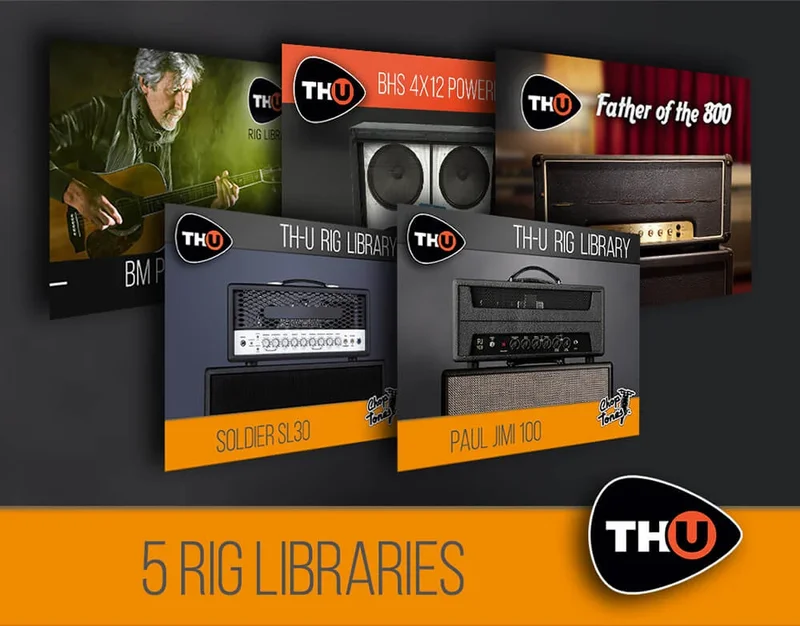 Overloud TH-U 5 Rig Library Bundle interface