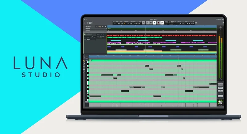 Universal Audio LUNA Studio interface