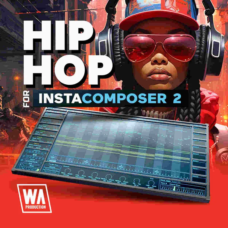 W. A. Production Hip Hop for InstaComposer 2 interface