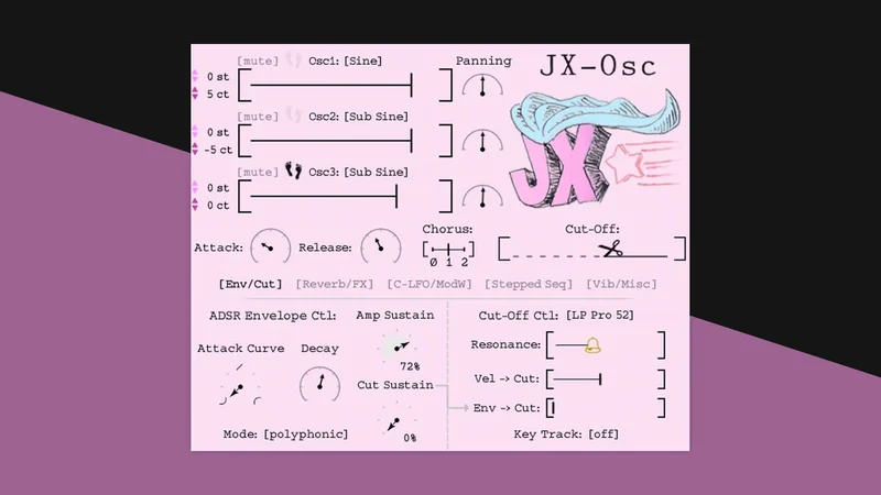JX-Osc interface