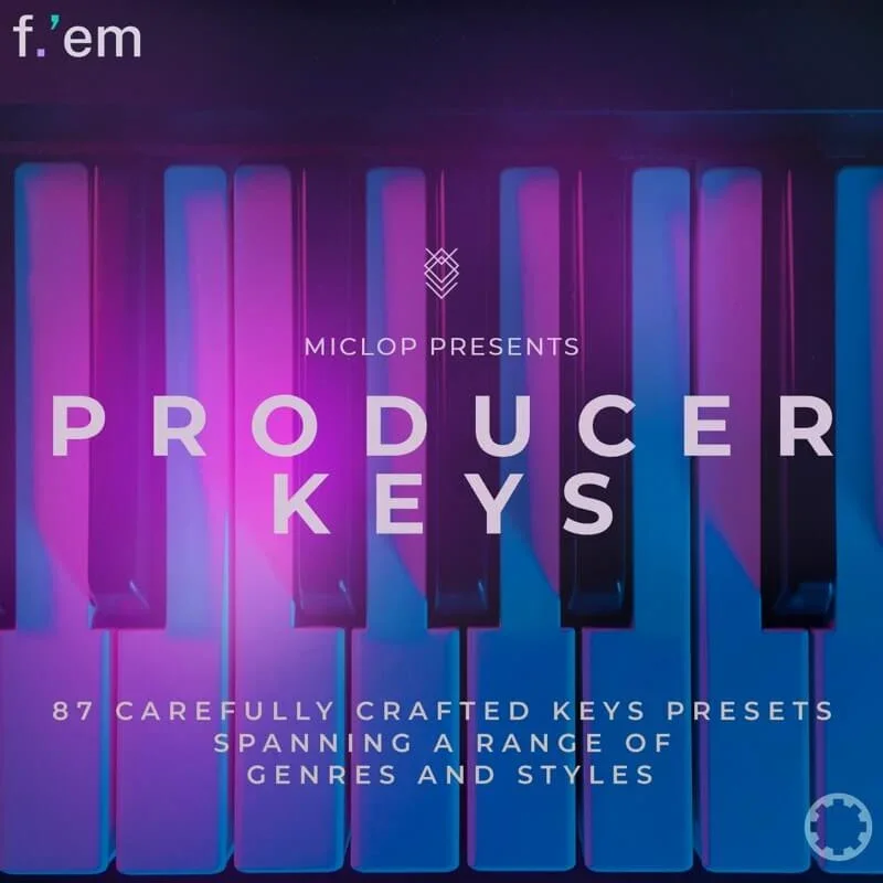 Tracktion f.'em Expansion: Producer Keys interface