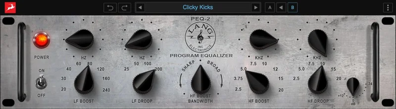 Antelope Audio LANG-PEQ2 interface