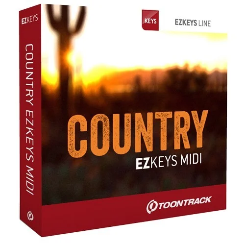 Toontrack EZkeys Midi Country interface