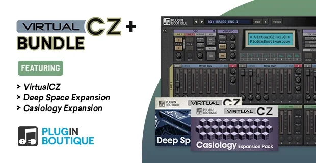 Plugin Boutique VirtualCZ+ Bundle interface