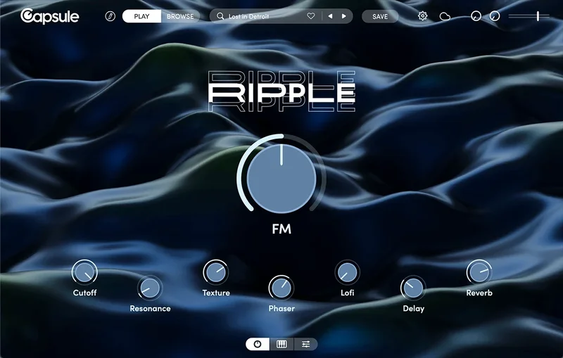 Capsule Ripple interface