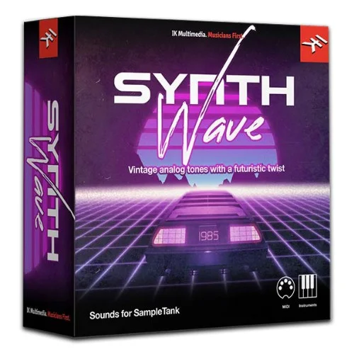IK Multimedia Hitmaker: Synthwave interface